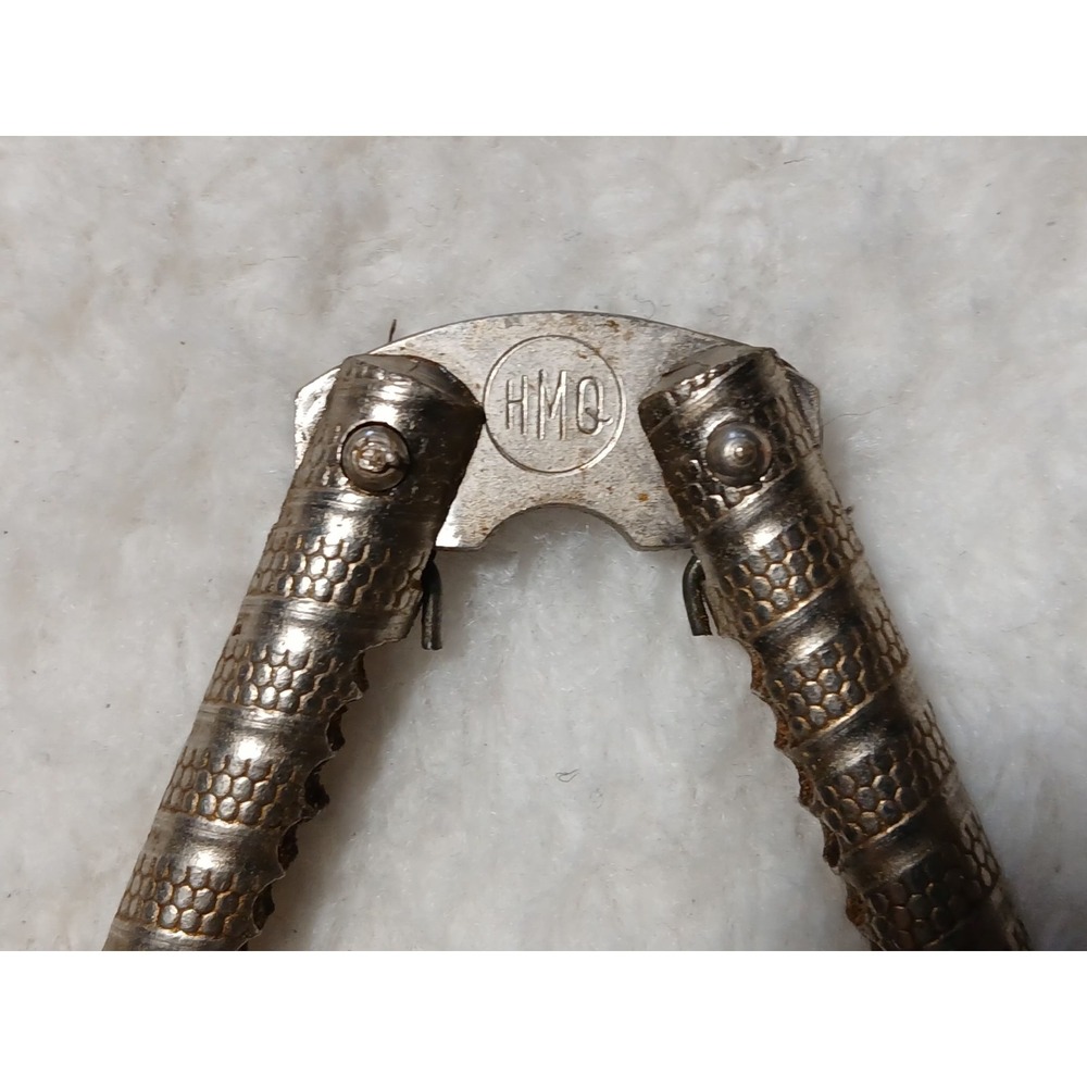 HMQ Vintage 2‎ Nutcracker with 5 Picks Silver Stainless Steel Seafood / Nuts USA - Picture 3 of 4